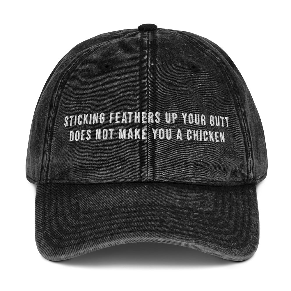 Make you a chicken Vintage dad hat