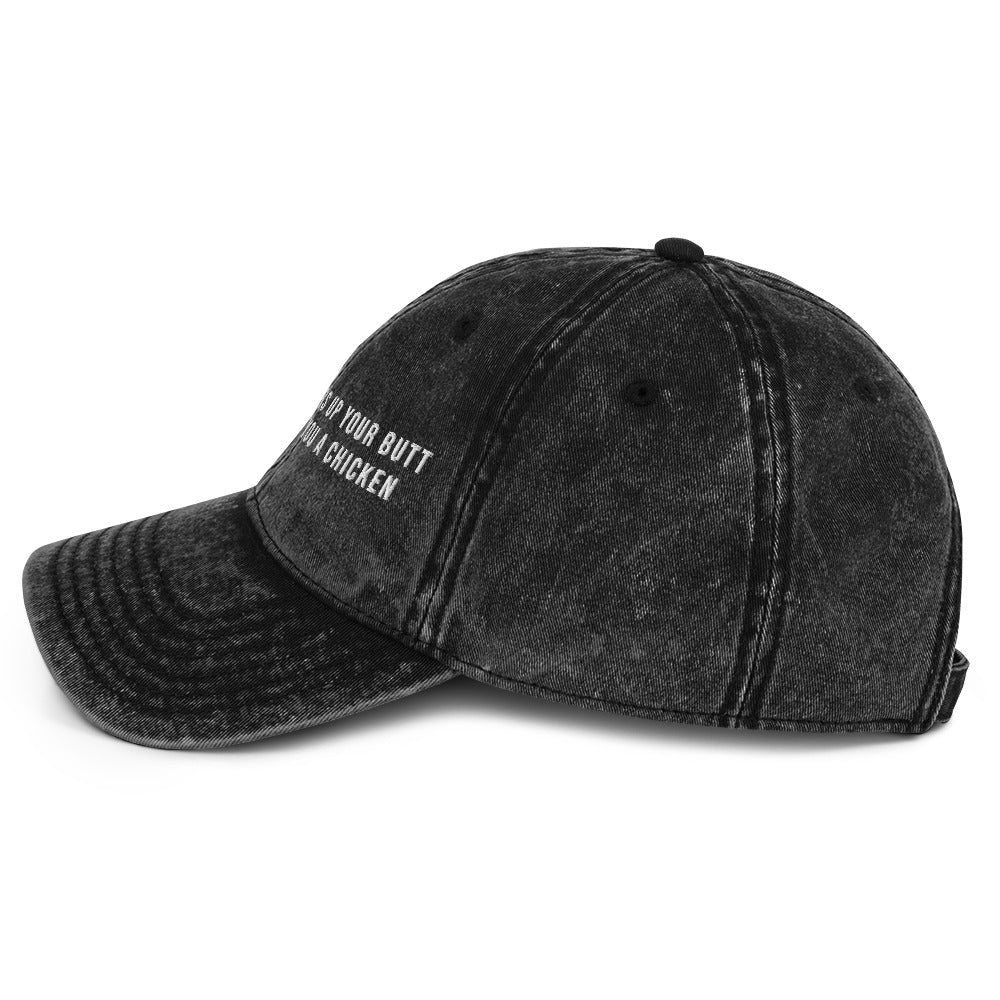 Make you a chicken Vintage dad hat