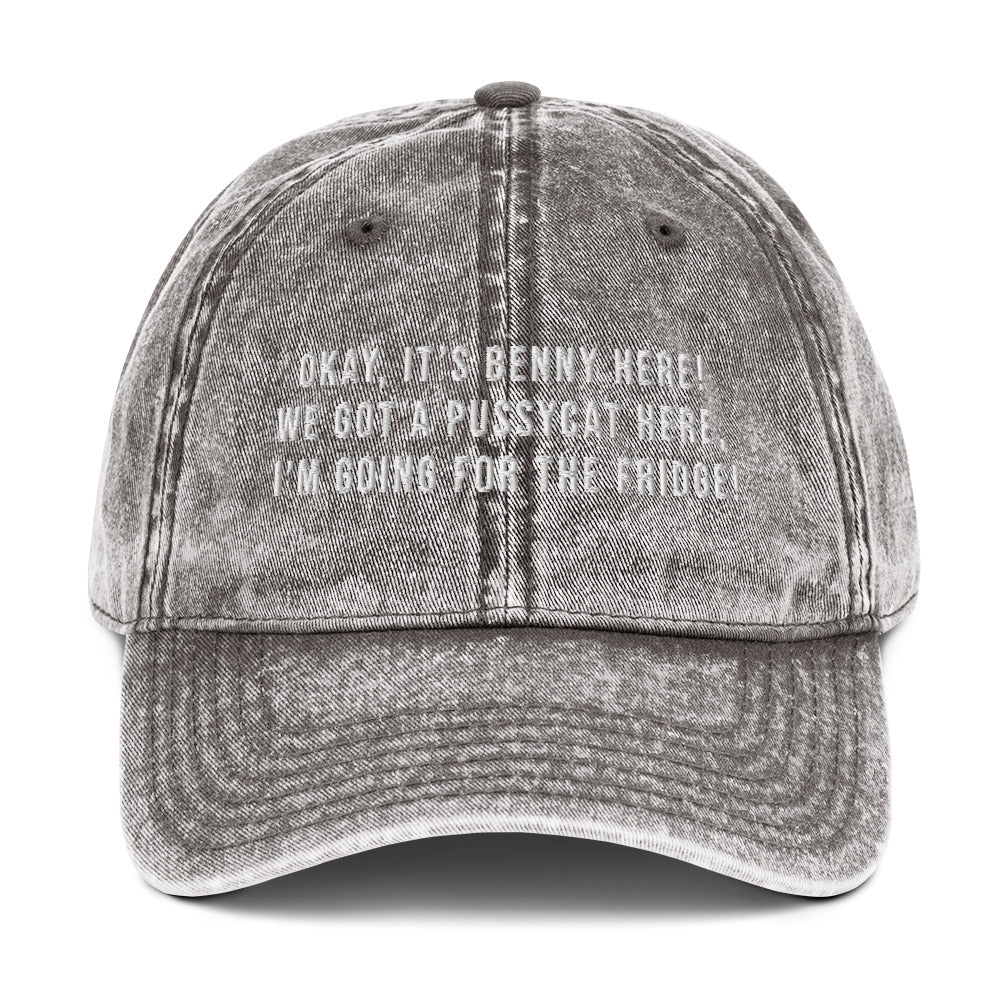 It's Benny here Vintage dad hat