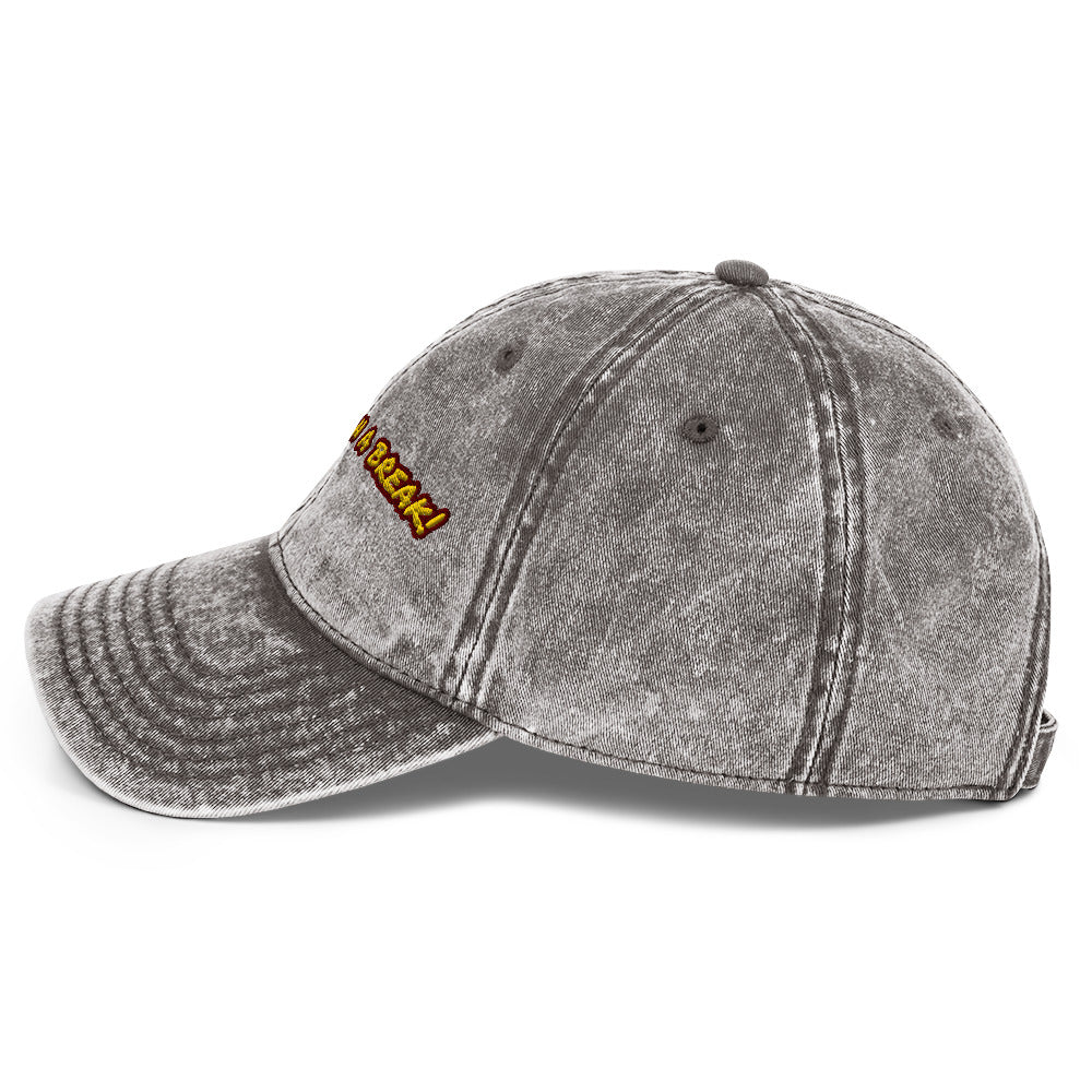 We were on a break! Vintage dad hat