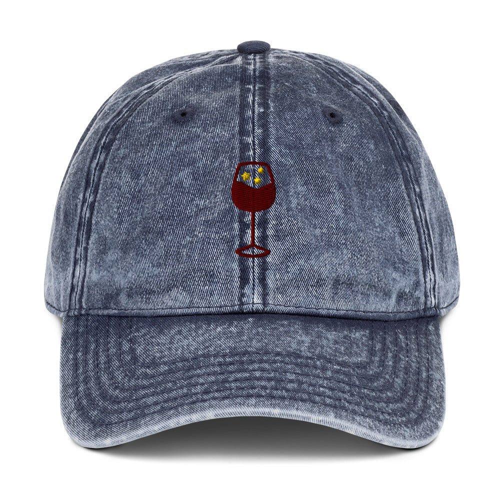 Vinglas Vintage dad hat