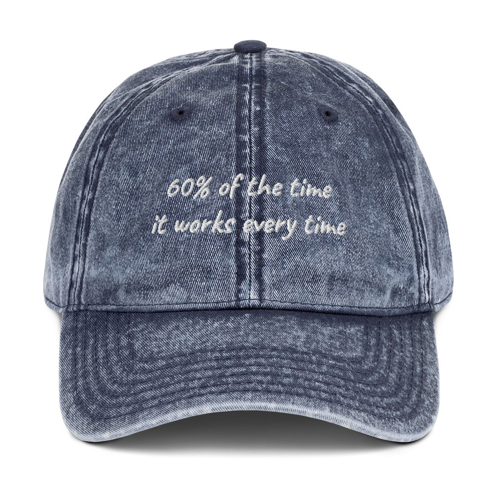 60% Vintage dad hat