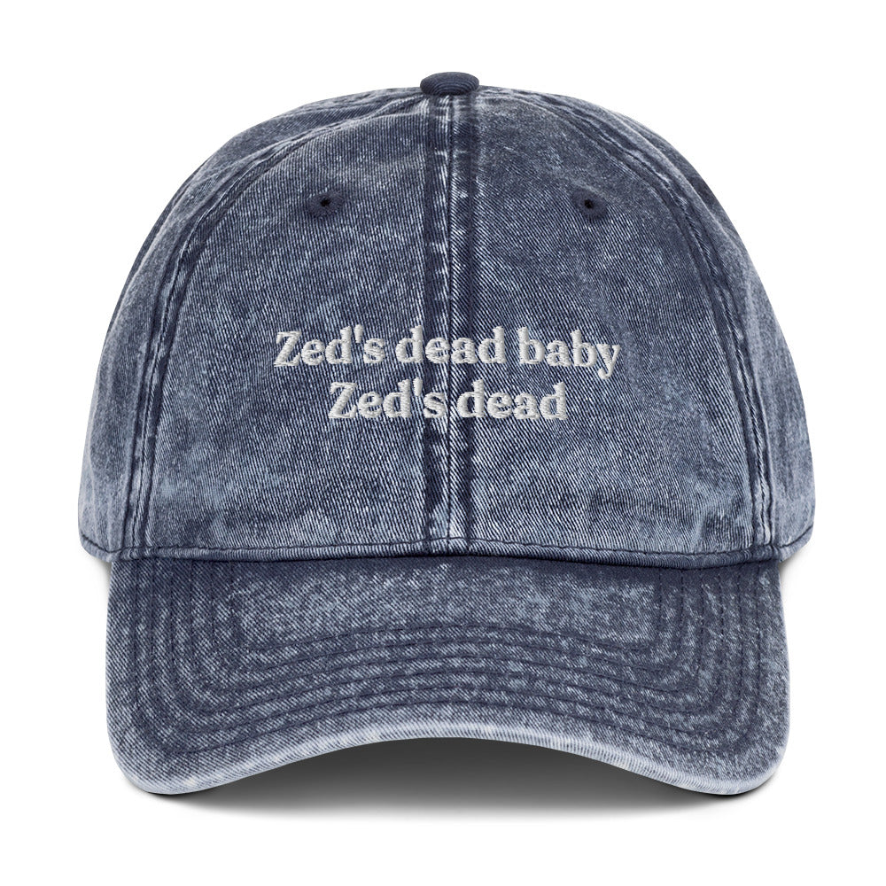 Zed's dead Vintage dad hat