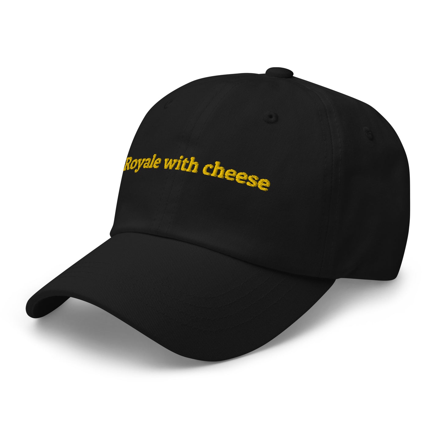 Royale with cheese Dad hat