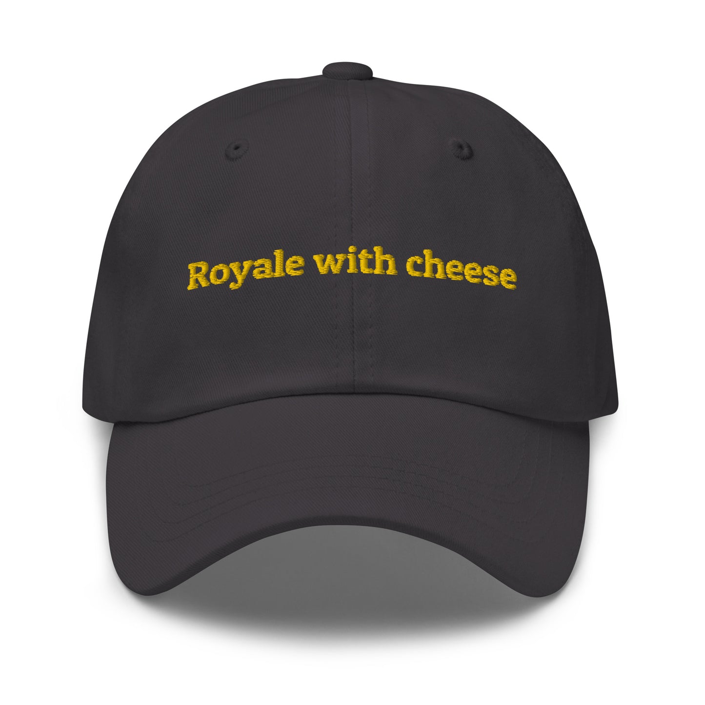 Royale with cheese Dad hat