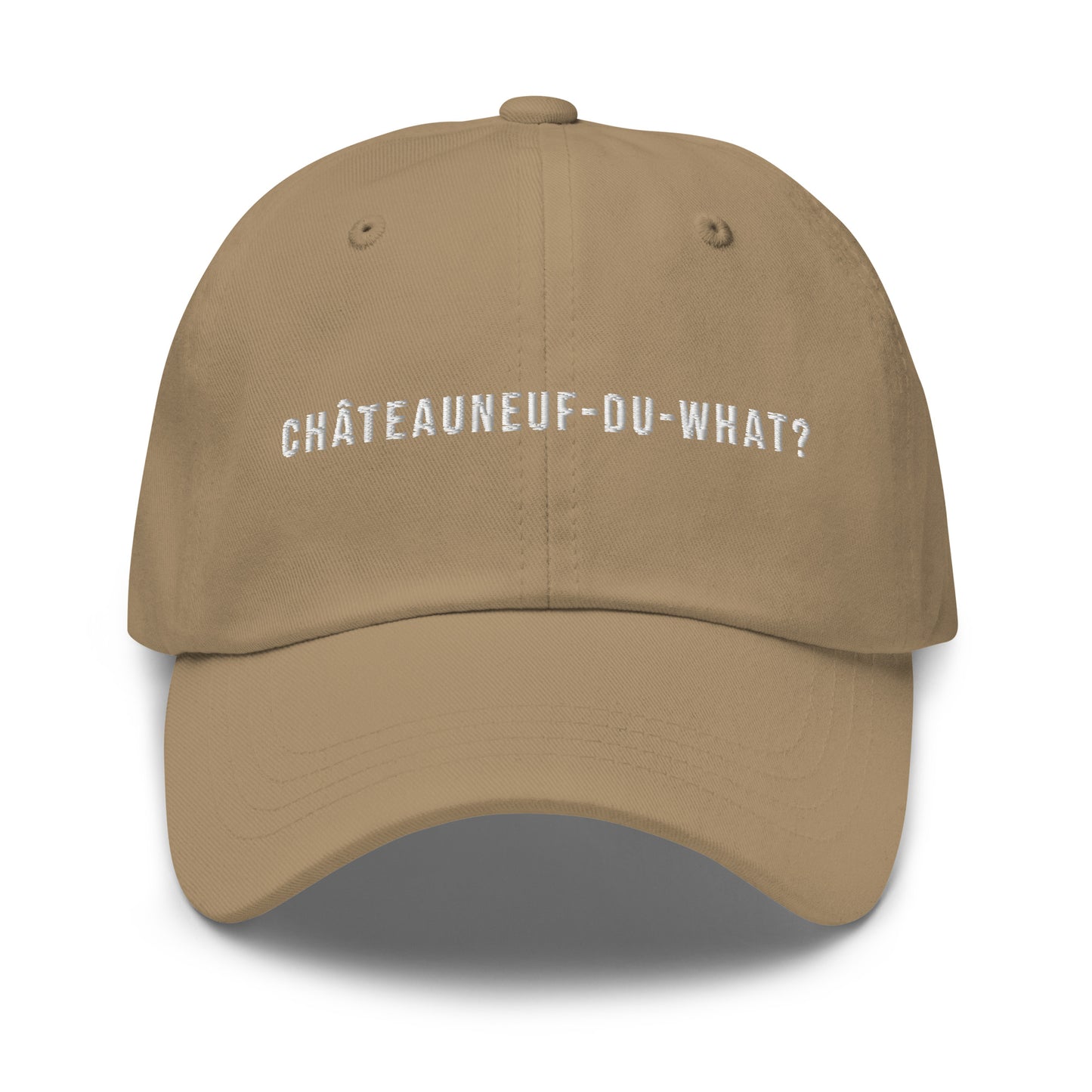 Châteauneuf-du-what Dad hat