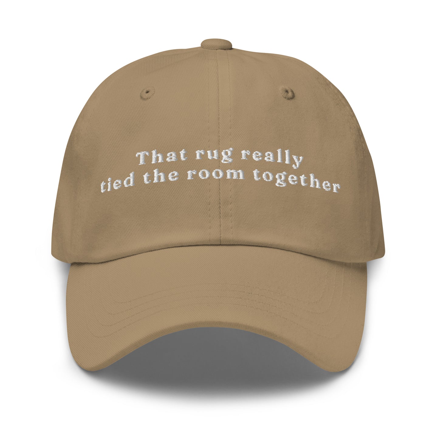 That rug Dad hat