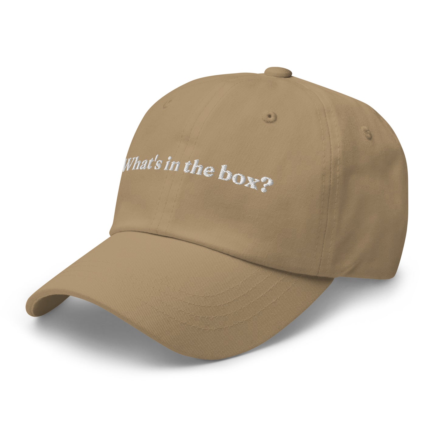 What's in the box? Dad hat