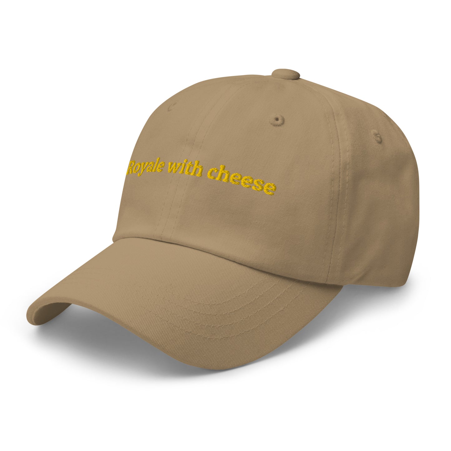 Royale with cheese Dad hat