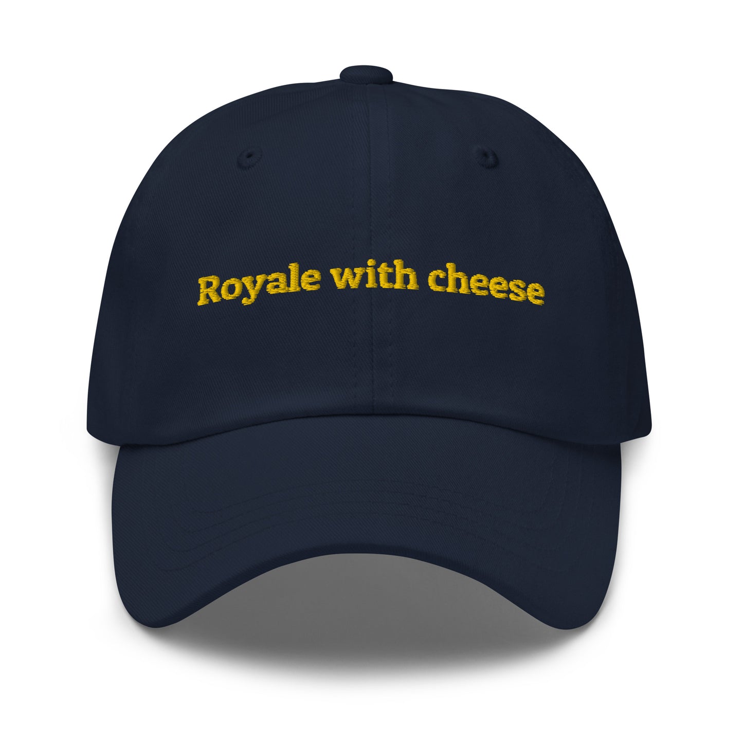 Royale with cheese Dad hat