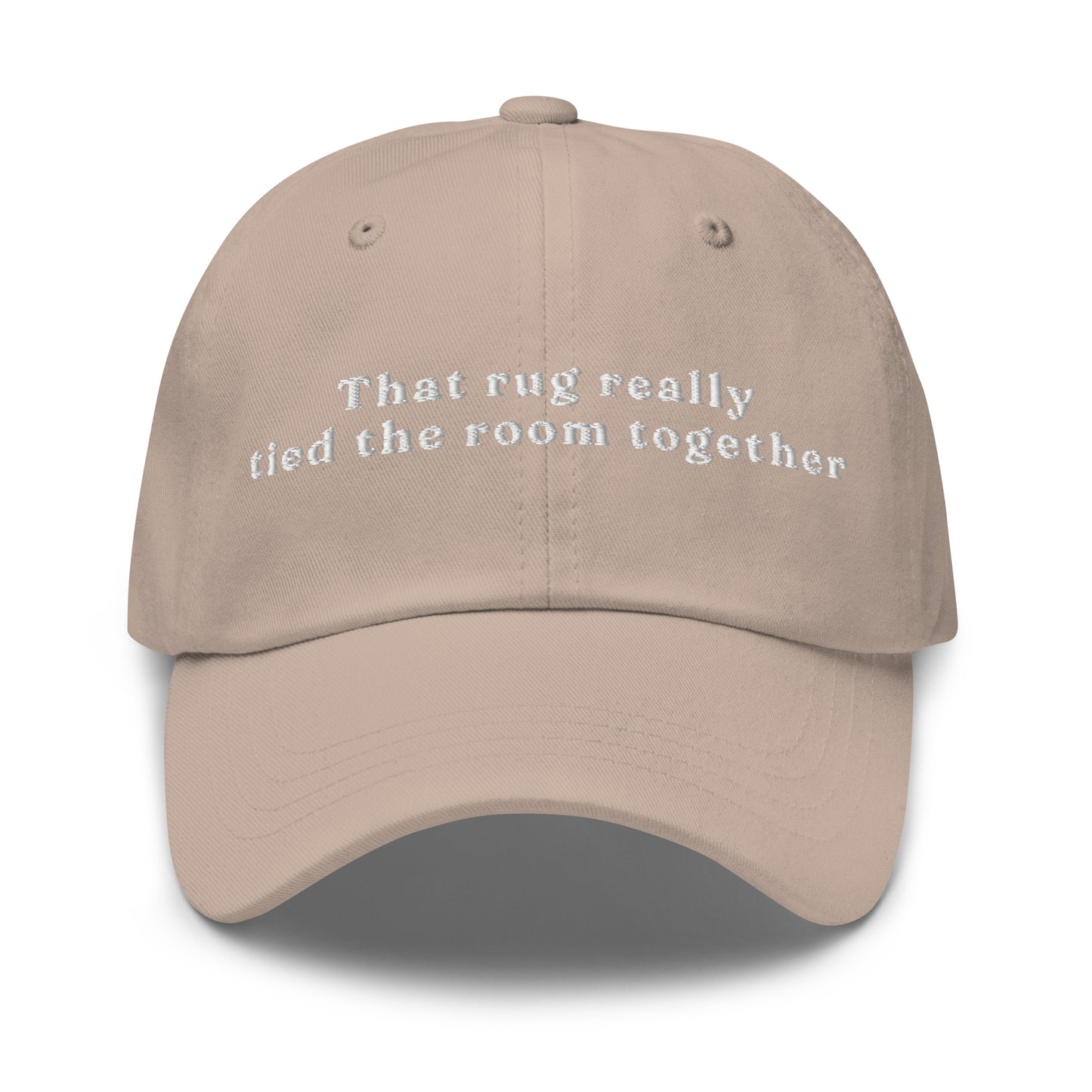 That rug Dad hat