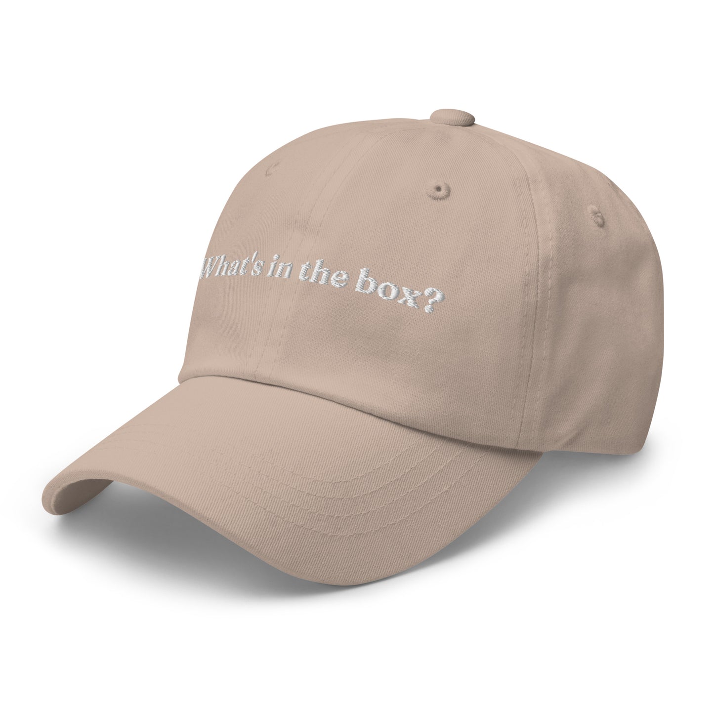 What's in the box? Dad hat