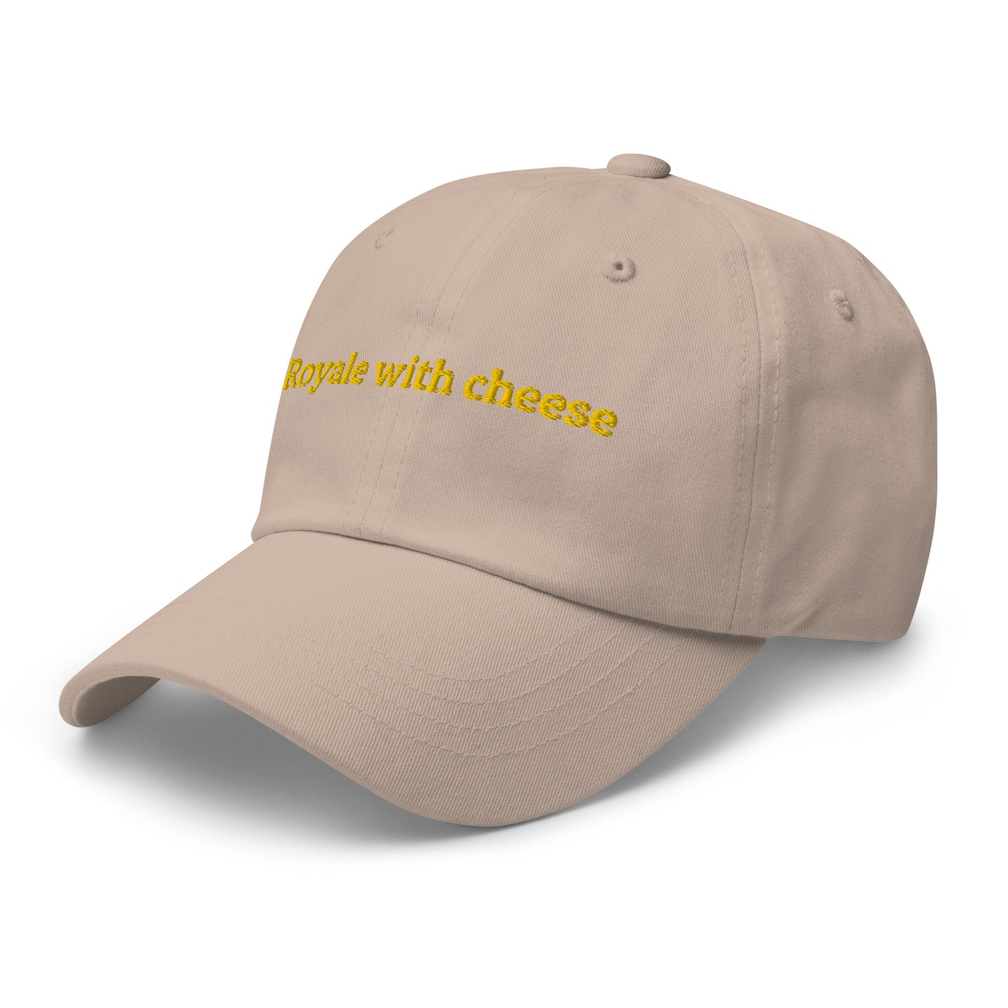 Royale with cheese Dad hat