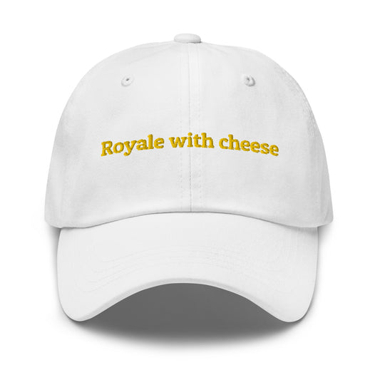 Royale with cheese Dad hat