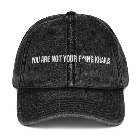 You are not your khakis Vintage dad hat