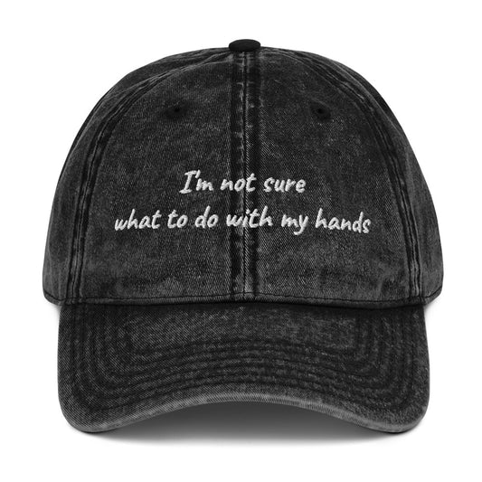 I'm not sure Vintage dad hat