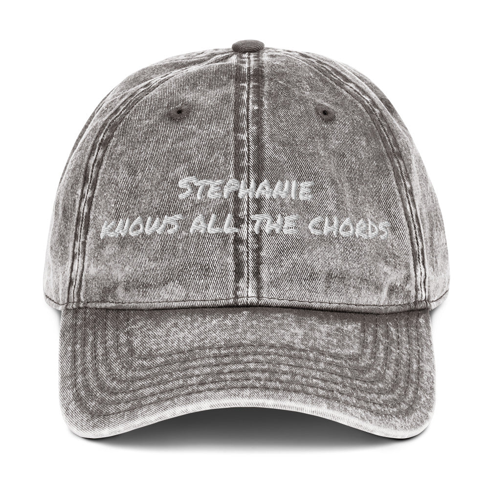 Stephanie Vintage dad hat