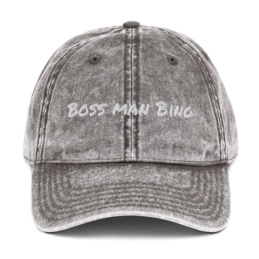 Boss man Bing Vintage dad hat