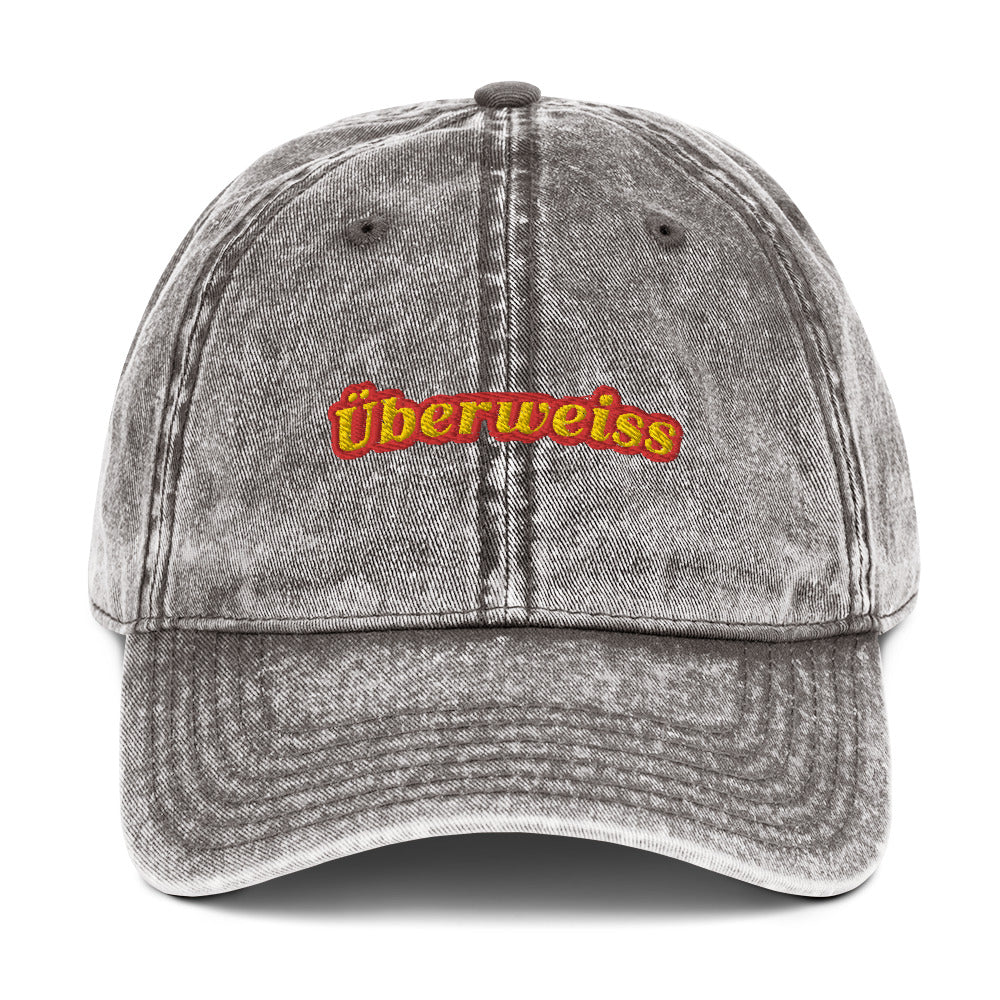 Überweiss Vintage dad hat