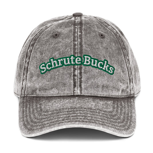 Schrute bucks Vintage dad hat