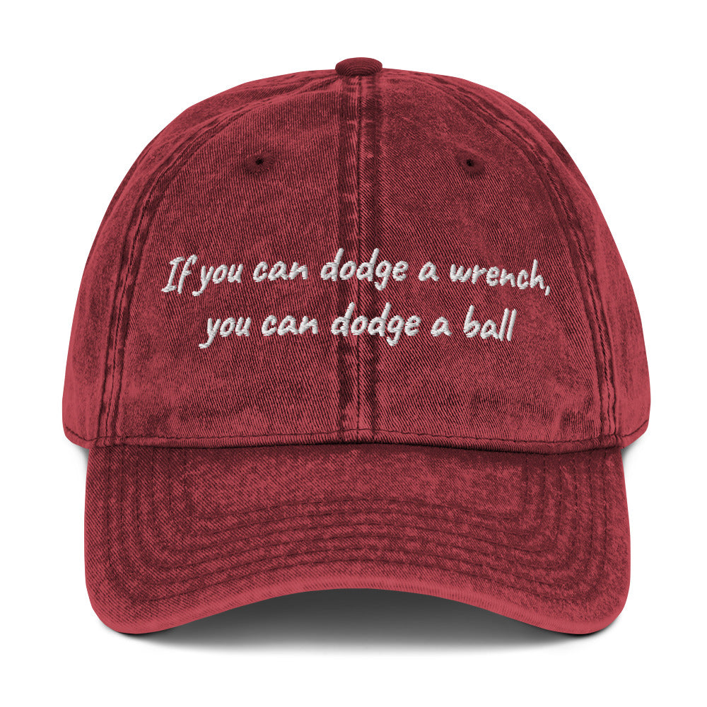 Dodge ball Vintage dad hat