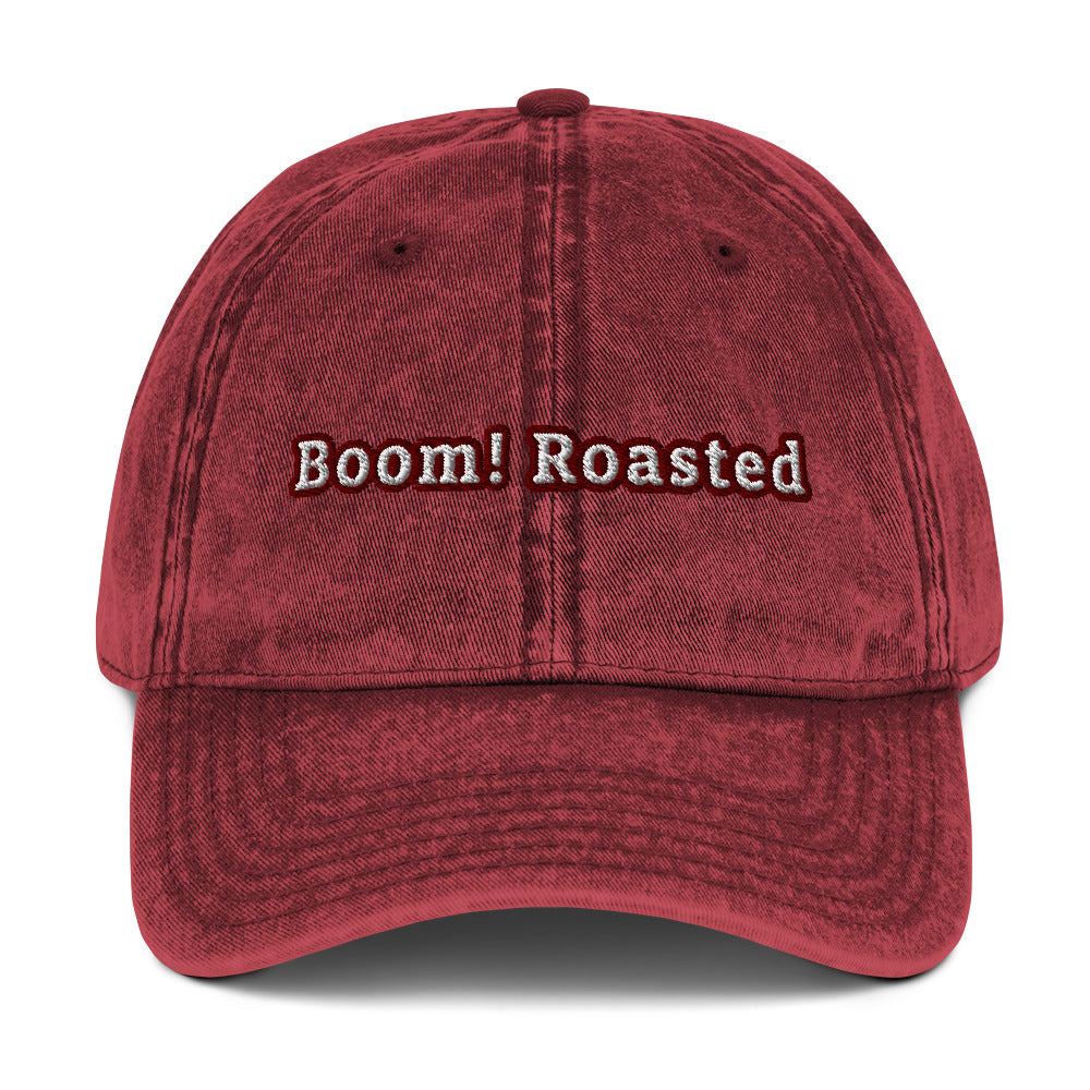 Boom! roasted Vintage dad hat