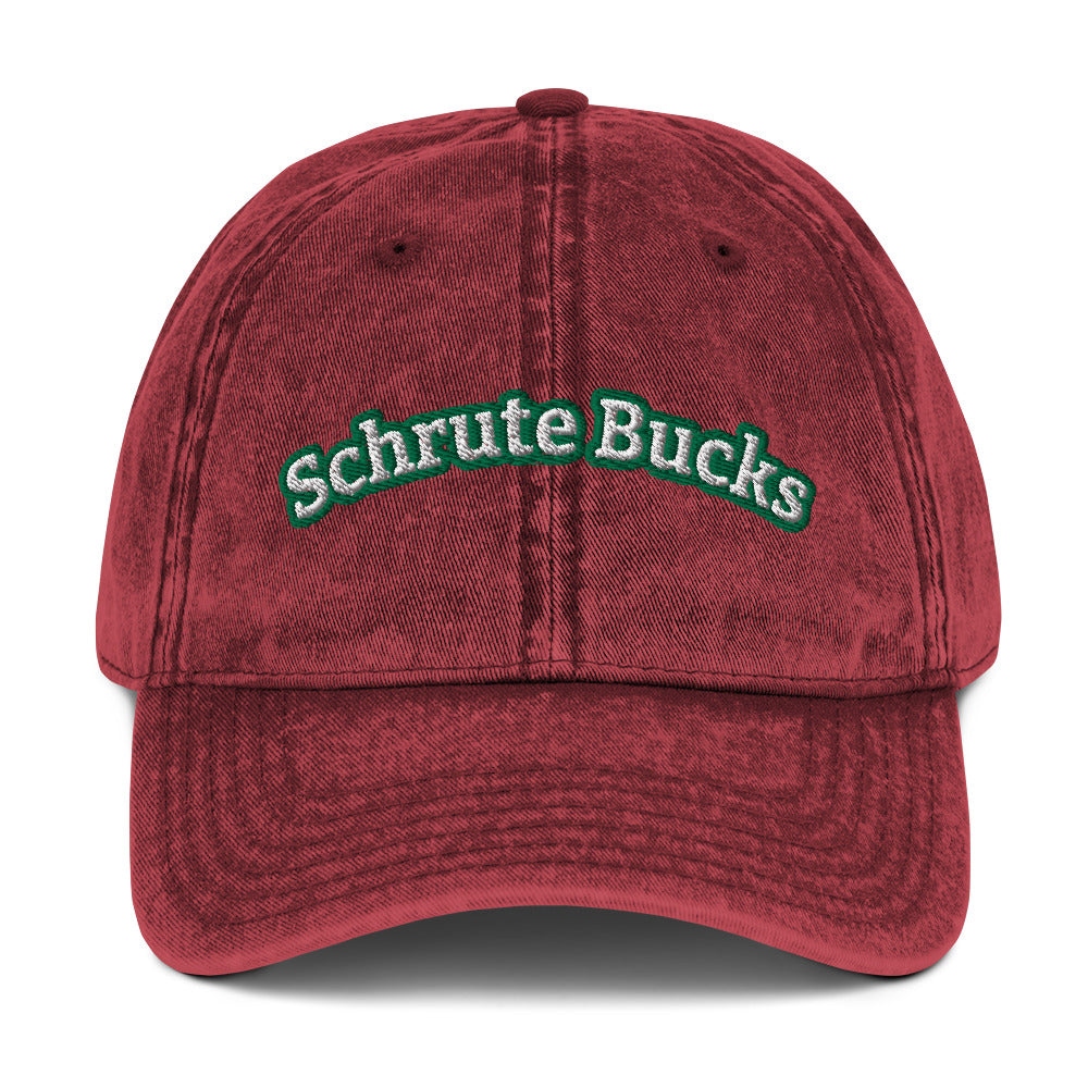 Schrute bucks Vintage dad hat