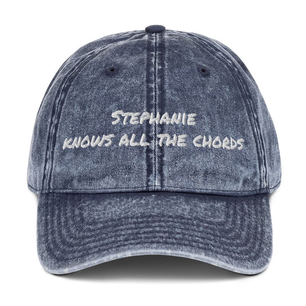 Stephanie Vintage dad hat