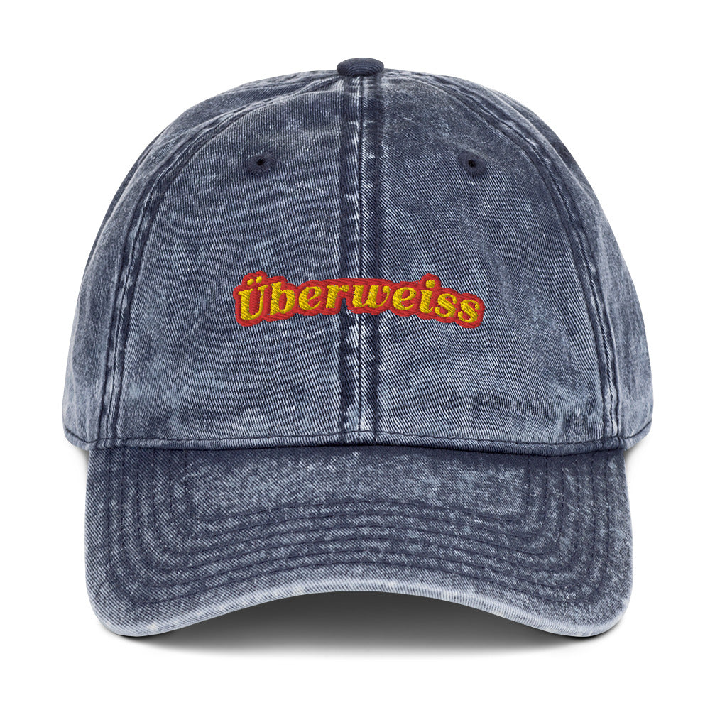 Überweiss Vintage dad hat