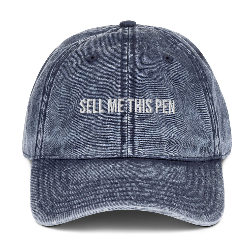 Sell me this pen Vintage dad hat