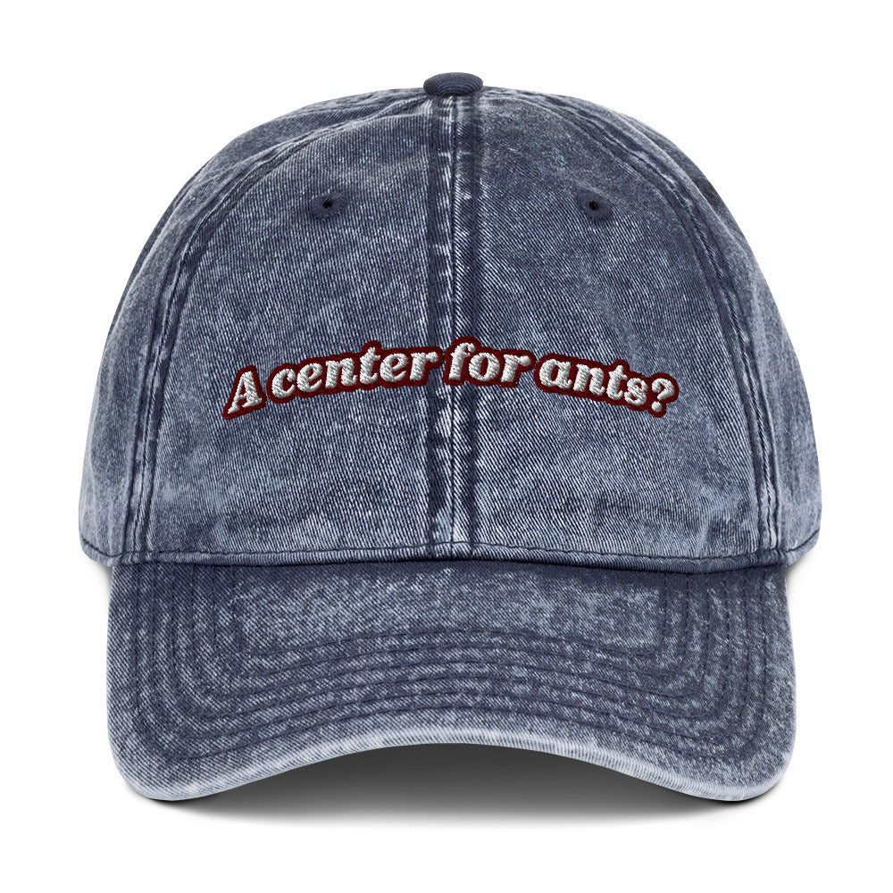 Center for ants Vintage dad hat