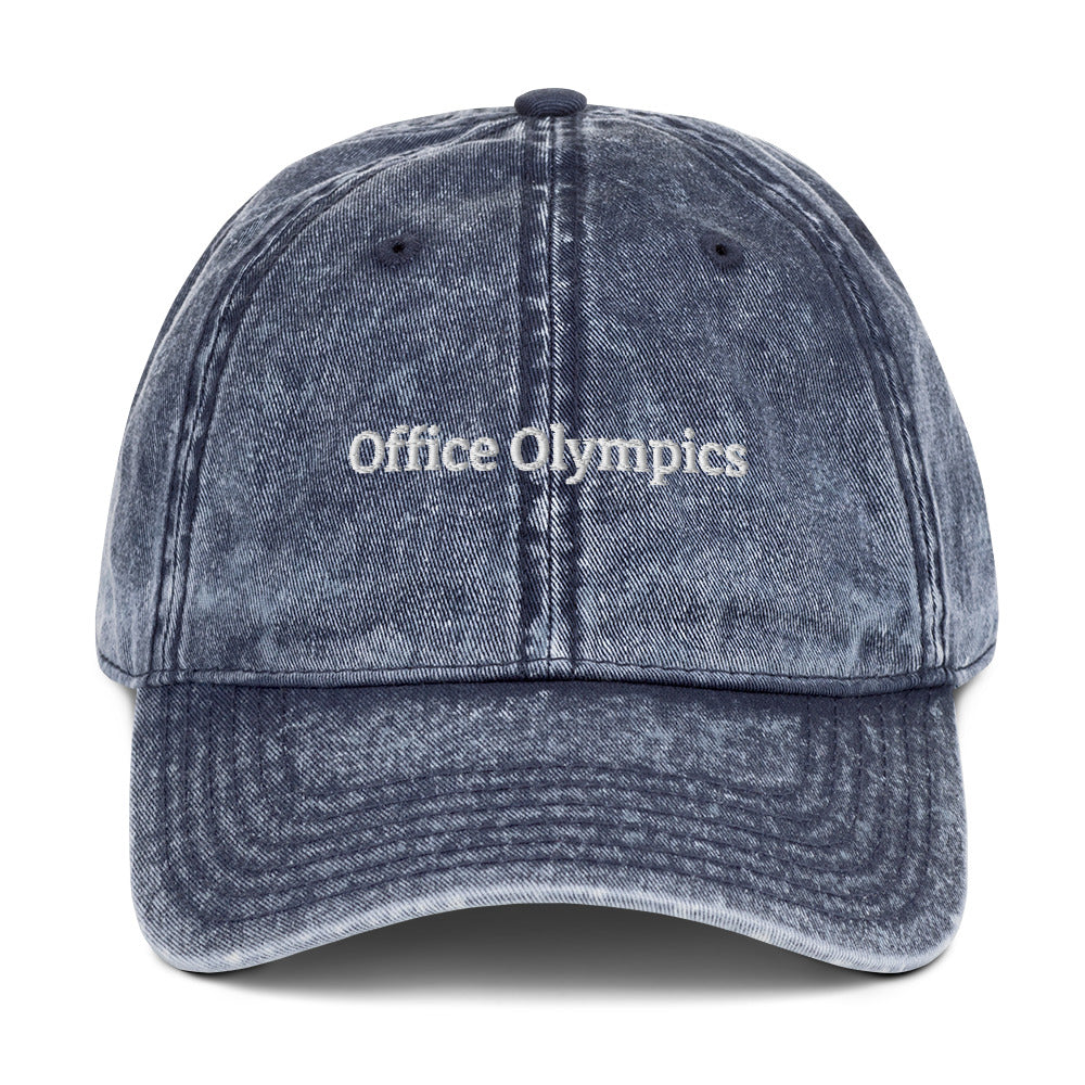 Office olympics Vintage dad hat