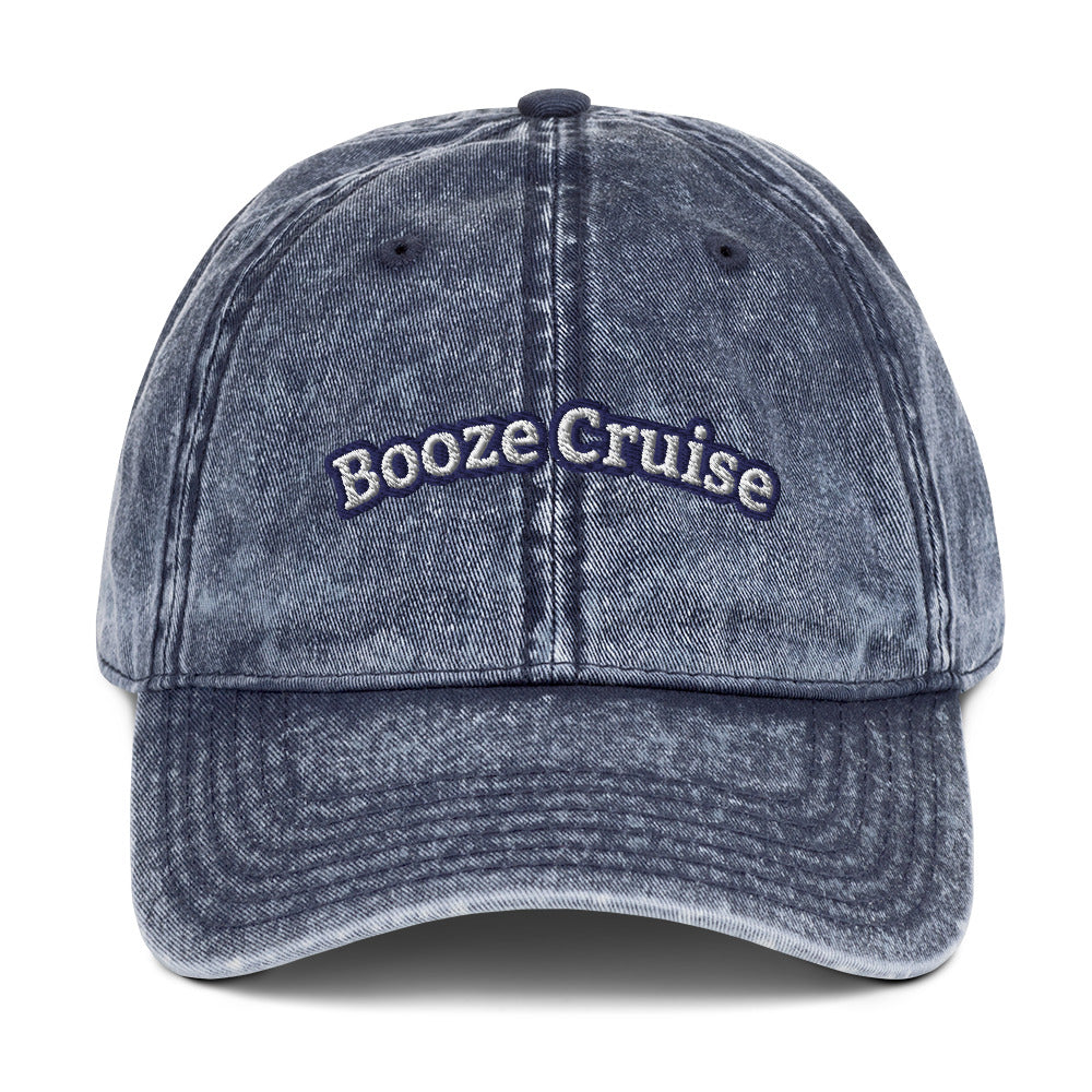 Booze cruise Vintage dad hat