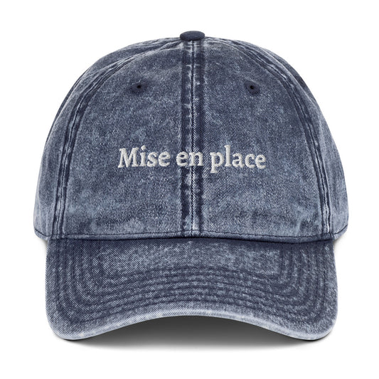 Mise en place Vintage dad hat